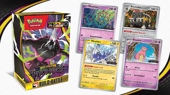 Pokemon TCG Mega Evolution - Pitch Black - Build & Battle Box English